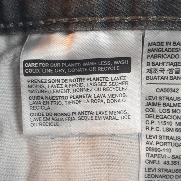 Levi's mens Gray Jeans size 34x30 - Picture 12 of 12